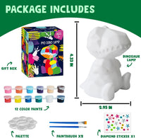 Goodyking Paint Your Own Cat Lamp Kit - Dinosaur 1pcs - image 2