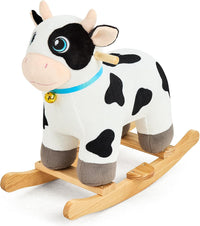 FUNLIO Unicorn Baby Rocking Horse - Youthful-cow