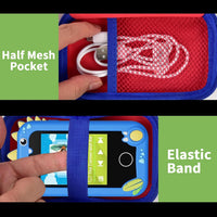 ALKOO kids smartphone case, zip carrying box for kids toy phones and learning cameras - view 28