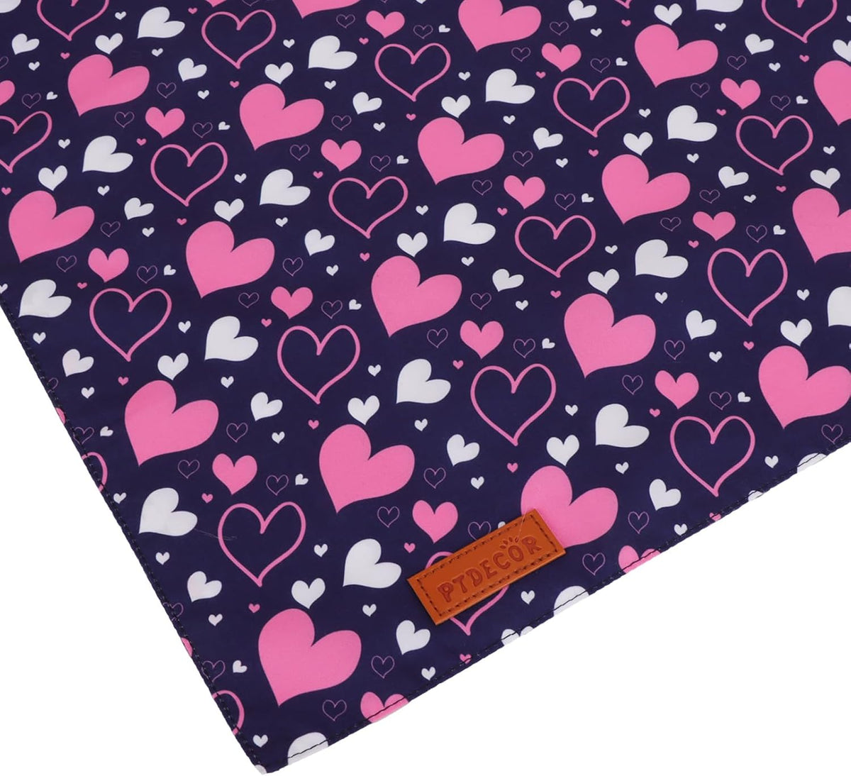 PTDECOR Halloween Dog Bandana, Ghost Pumpkin Dog Scarf - X-Large / Valentine - image 4