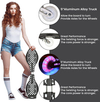 Magnitt junior caster board for kids 8+ with light up LED wheels - view 16