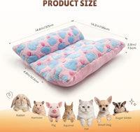 16.5 X 18in Washable Soft Rabbit Bed - Pink - Star - image 2