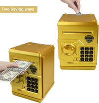 HUSAN rose gold electronic ATM piggy bank for kids with password keypad - view 29