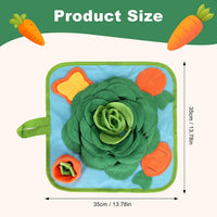 Snuffle Mat for Small Medium Dogs Nose Smell Training - Green Blue - image 2