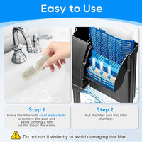Replacement Filter Cartridges Compatible with Aqueon Quietflow 20 75 – Essentials for Fish - For Model 10, 12 Pack - image 2