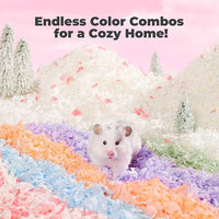 mini&moe Guinea Pig Bedding 25 Liters: Dust-Free and Odor Control Moisture Absorbent Natural Paper Small Pet Bedding - for Guinea Pigs, Hamsters, Rabbits, and Small Animal