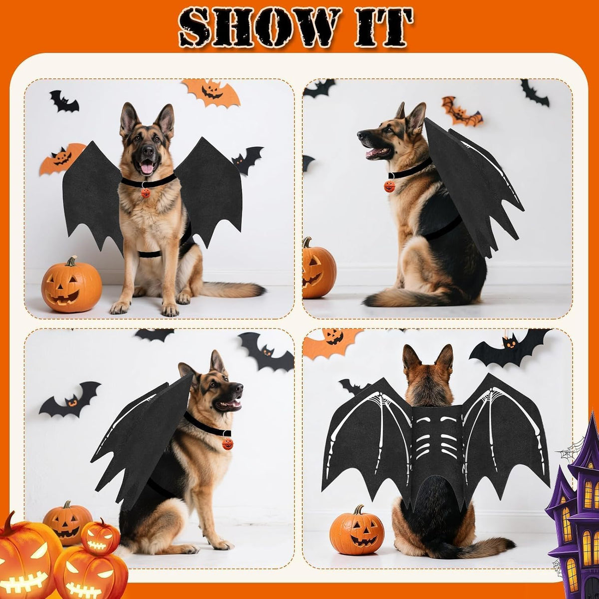 Olanrun Large Dog Halloween Costumes - X-Large - image 4