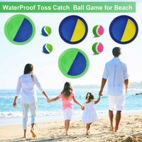 Jalunth Ball Catch Set Games Toss Paddle - Pink / 2 - image 3
