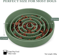Coomazy Extra Large Slow Feeder Bowl - Avocado Green / L - image 2
