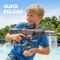 BESIBY electric water gun with transforming body, flashing lights and 400ML tank - view 14