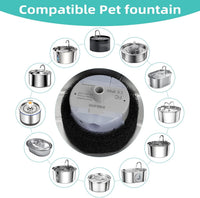 Ultra-quiet DC 5V replacement pump with USB cable for stainless steel cat water fountains - view 2