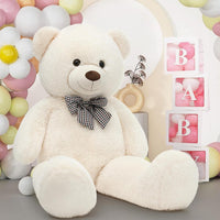 MaoGoLan 47 Inch Giant Teddy Bear - Off-white / 47 inches (Pack of 3) - image 3