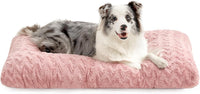 EHEYCIGA Washable XL Dog Beds Large Sized Dog - Pink / 36" x 27" x 3.5"