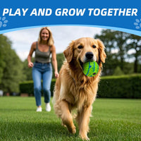 Dog Toys Ball, Interactive, M - Spiky, Straight / M 3.46 in (8.8 cm) - image 3