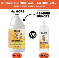 We Love Doodles Dog Shampoo Half Gallon, Cleans & Detangles - Mango - image 3