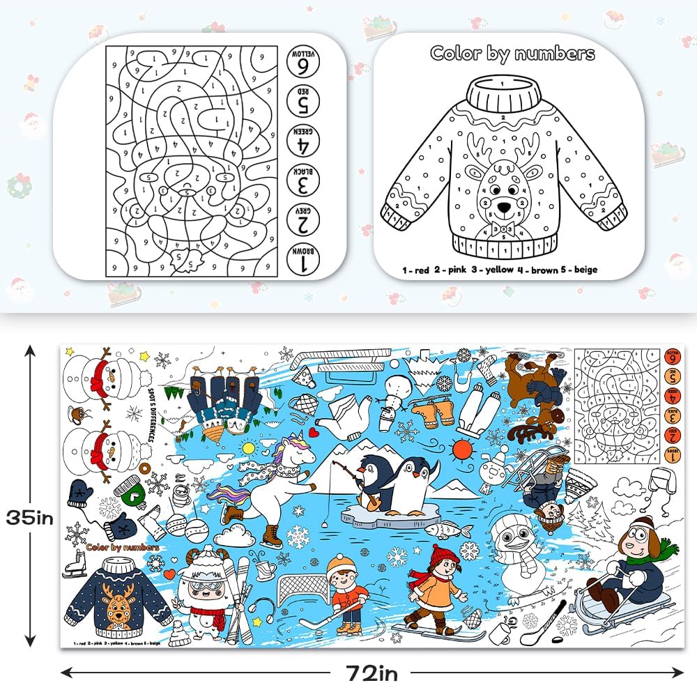 SPERINGEEN Halloween Tablecloth Decorations - Winter - image 2