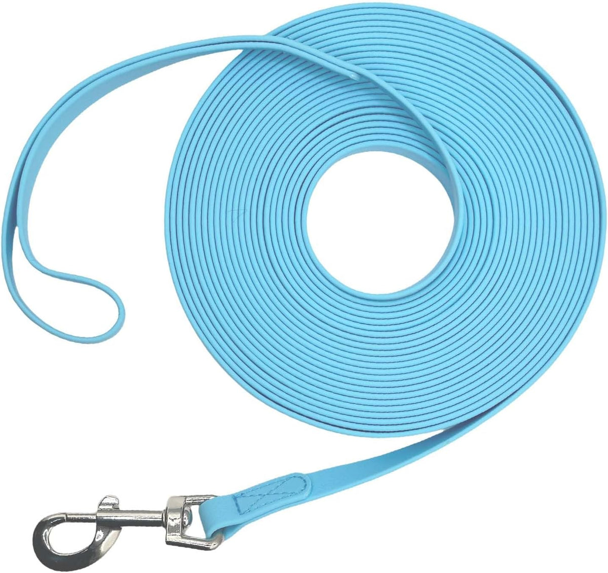 Waterproof Long Leash Durable Dog Recall Training Lead Great - Sky Blue / 10ft