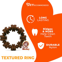Nylabone Power Chew Customer Favorites Dog Chew Toys - Small / Textured Ring - image 4