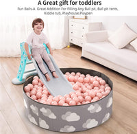 Heopeis 50 pack 2.75 inch pearl white plastic ball pit balls - view 26