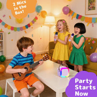 Karaoke Machine for Kids Adults - Purple - image 3