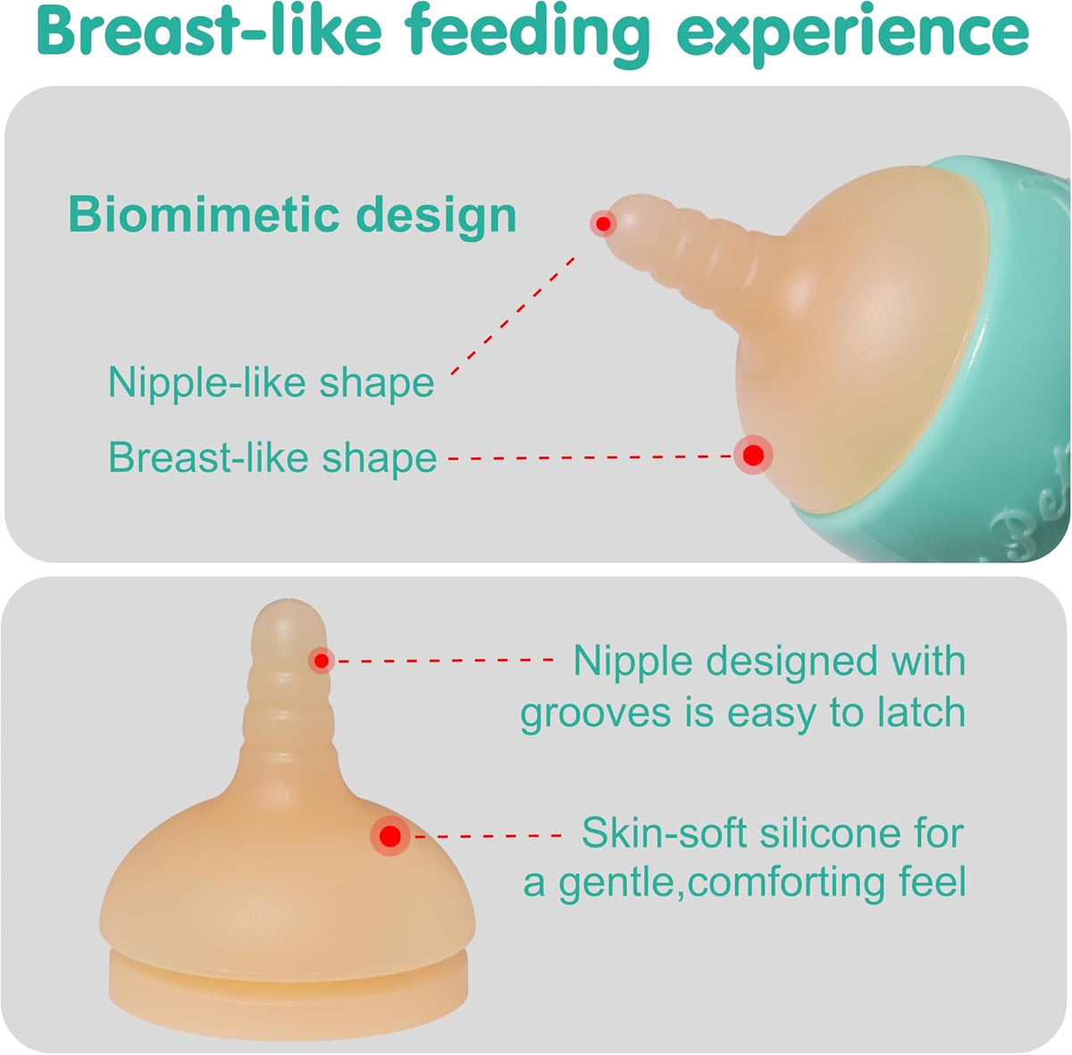 Puppy Angled Feeder Bottle, Silicone Feeding Nipple and Syringes – Essentials for Dogs - 150ml for Toy/Small Breed Puppy - image 4