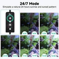 AQQA LED Aquarium Light, 24/7 & DIY Mode Full Spectrum Fish Tank Light – Essentials for Fish - For 48-55 inch fish tank - image 4