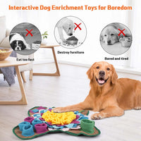 Snuffle Mat for Small Medium Dogs Nose Smell Training - Grey - image 4