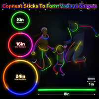 SpringFlower 100 PCS Glow Sticks Bulk Party Favors - 500 Pack - image 3