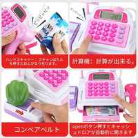 Kids Cash Register Toys,Toddler Prentend Play Store with Real Calculator – Fun for Kids & Family - image 2