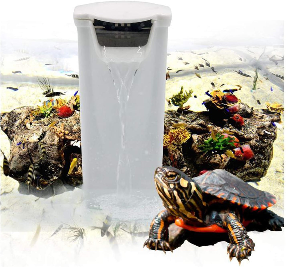 4pcs Aquarium Waterfall Reptiles Turtle Filter Cartridges Replacement - Waterfall Filter