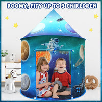 KAIVEE ocean kids play tent with mermaid, whales and sea turtles print - view 8