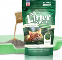 Little Litter Saver | a New Generation Of Cat Litter Box Deodorizer | Unique Slow Release Formula | - Cedar