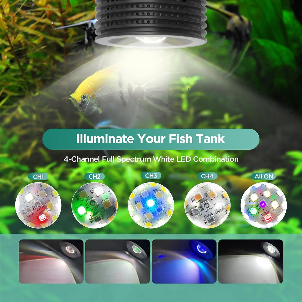 Lominie LED Aquarium Light - A20 freshwater - image 3