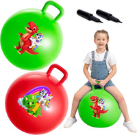 ZOOJOY 18 inch blue dinosaur hopper ball for kids with handle - view 6