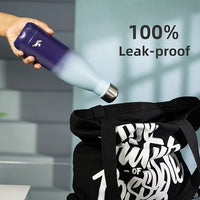 Insulated Water Bottles,17 oz Double Wall Stainless Steel Vacumm Metal Flask for Sports Travel,Ocean Dream