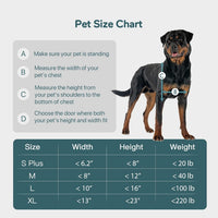 Baboni Dog Door for Door, 3-Flap, Durable Plastic Frame - Snow White / X-Large / Plastic Frame - image 4