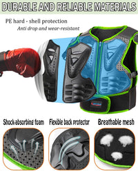 DBaoXiaoMu kids dirt bike gear armor vest suit with chest, back, knee and elbow protection - view 20