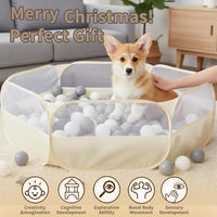 TRENDPLAY foldable pop up ball pit play tent for toddlers with storage bag - view 23