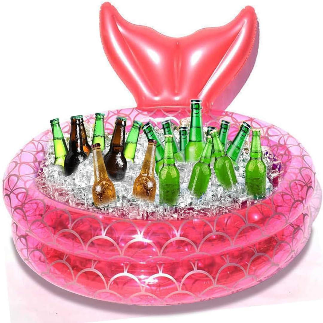 Benelet 47 inch inflatable mermaid kiddie pool and ball pit - view 9