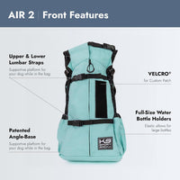 K9 Sport Sack Air 2 - Small, Arctic Gray – Essentials for Dogs - Slate Blue / Medium - image 3