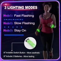 GiftInTheBox LED light up bracelets for kids in red, orange, yellow, green, blue and pink - view 7