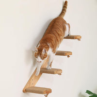 FUKUMARU Cat Climbing Shelf Wall Mounted - Large - Bidirectional