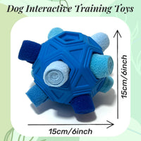 Interactive Snuffle Ball for Dog Toys Unbreakable Upgrade Ball Toy – Essentials for Dogs - Blue - image 4