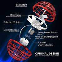 AMERFIST Flying Orb Ball Toy - Red - image 2