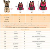 WOYYHO Pet Dog Carrier Backpack - Rethink Pink / Medium(5-9lbs) - image 4