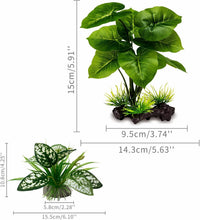 Moonorange Reptile Artificial Plants - Ms Set-d - image 2