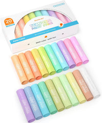 Tempera Paint Sticks, 15 Colors Solid Tempera Paint for Kids - 20 Pastel Colors