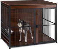 Amazon Basics Furniture Style Dog Crate - 48''