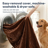 Magic Dog Orthopedic Extra Large Dog Bed 47 Inch - 32.0"L x 24.0"W x 3.0"Th / Dark Brown - image 2