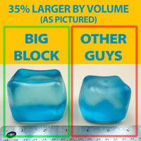 Original BigBlok Premium Stress Cube, Squishy Fidget Toy - Pack of 3 Cubes (Blue-purple-pink) - image 3